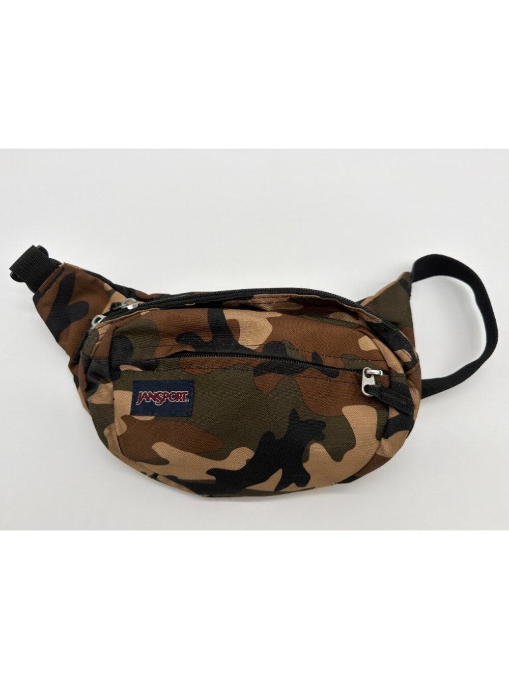 Jansport Fifth Avenue Waist Pack Camouflage Design Adjustable Strap Durable Poly